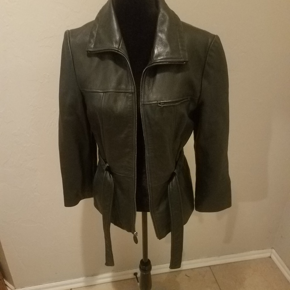 Kenneth Cole Reaction Leather Jacket